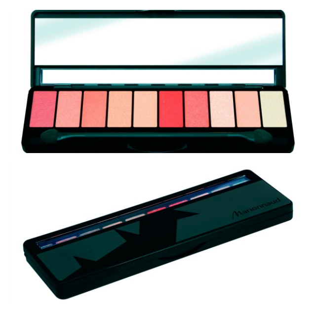 Paleta s očnými tieňmi Essential Make Up Palette. K dispozícii v sieti parfumérií Marionnaud.