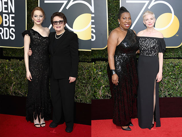 Emma Stone s Billie Jeane King, Tarana Burke a Michelle Williams