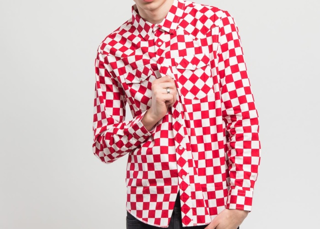 Checker Western LS Shirt