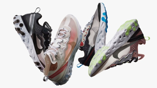 Nike React Element 87 sa ponúka v niekoľkých farebných prevedeniach