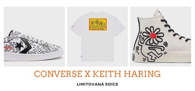 Z newyorského metra na ikonické tenisky: Conversky Keith Haring